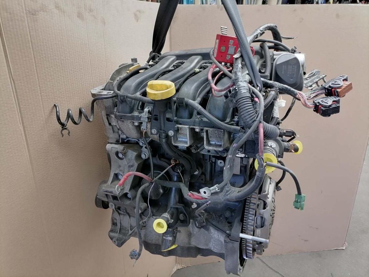 Renault Scenic 2 original Motor K4M766 1,6 82KW funktionsgepr&uuml;ft Bj.2007